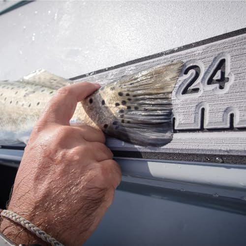 Next Level Inc. | Fish Ruler | SeaDek | 36 inch Fish Measurement Tool | Perfect for Boats and Kayaks | Camel/Black - color: Camel/Black