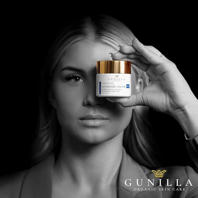 GUNILLA Ceramide Cream A17-17 Actives & Herbals. Plant-Based. No Added Fragrance. Vegan. (2 oz)