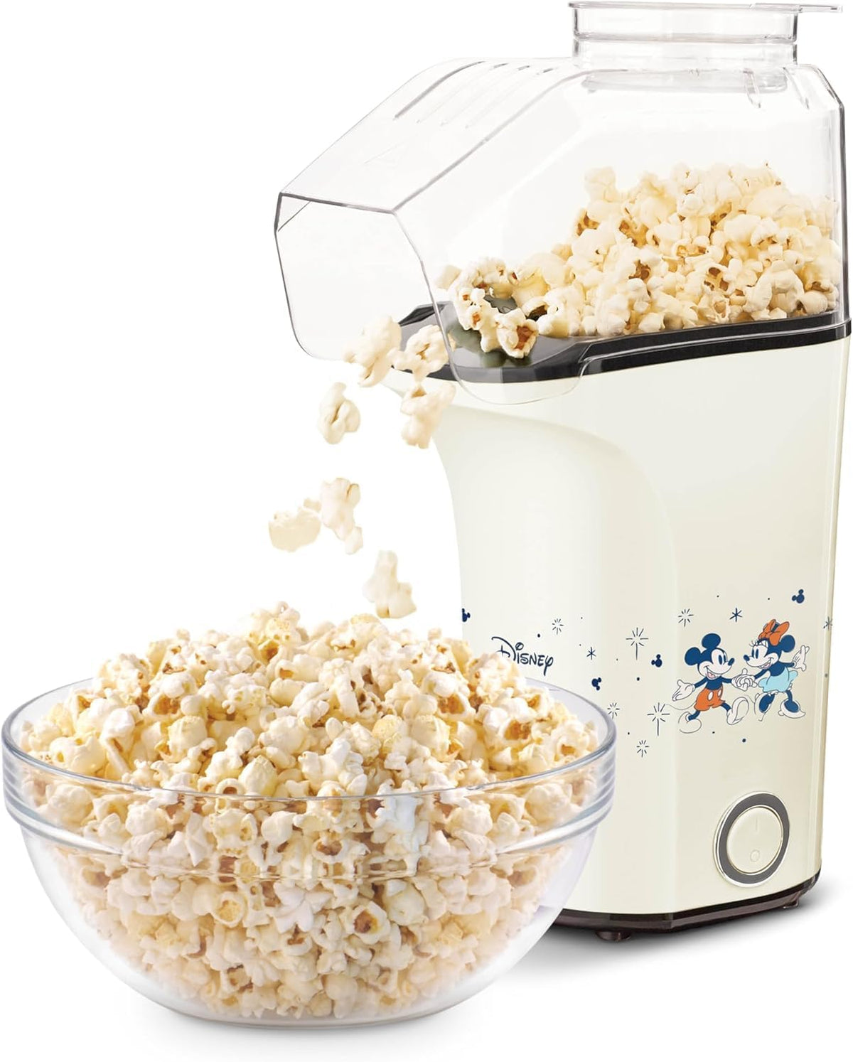 DASH Fresh Pop Popcorn Maker - Oil-Free, Air Popcorn Popper - With Measuring Cup & Recipe Guide - Perfect for Movie Nights - 16 Cups, Aqua