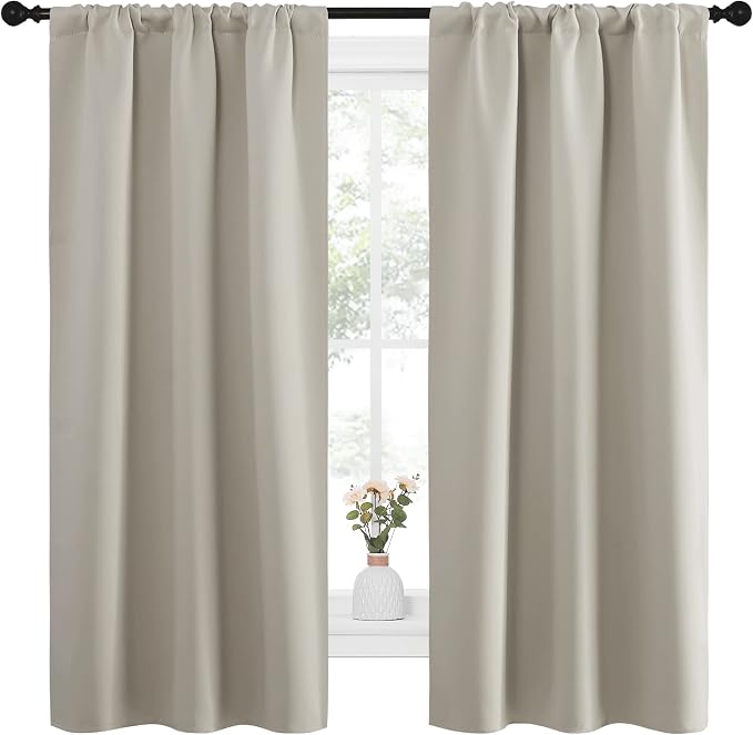 NICETOWN Blackout Curtains for Living Curtains, Room Darkening Window Curtain