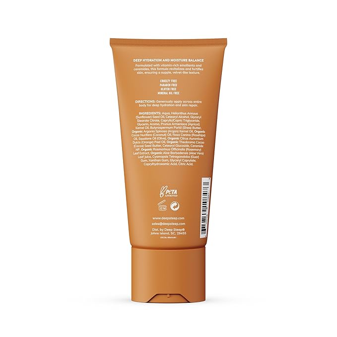 Deep Steep Body Butter with Ceramides for Intense Moisture 6oz (6 Ounces (Pack of 1), Honey Blossom)