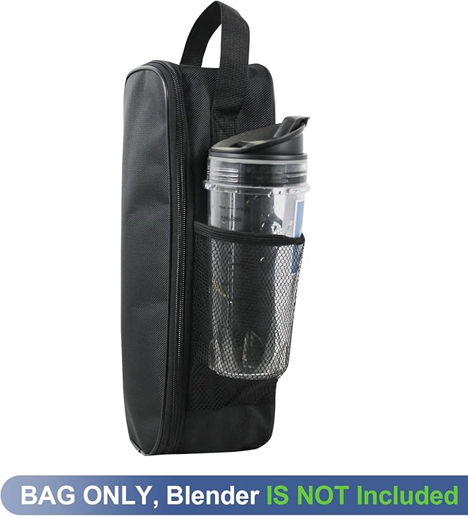 Carry bag for Ninja BN301 Nutri-Blender Plus Compact Personal Blender, Portable Outdoor Blender Travel Carrier Bag with Adjustable Strap, Blender Storage Case for Ninja BN301& Magic Bullet