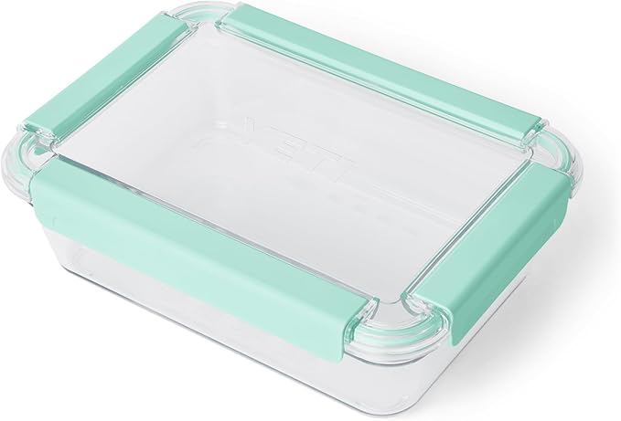 YETI Plastic Food Storage Container, BPA Free, Locking & Airtight Lid, Microwave, Freezer, and Dishwasher Safe, Leak-Proof, Cooler and Thin Ice Compatible