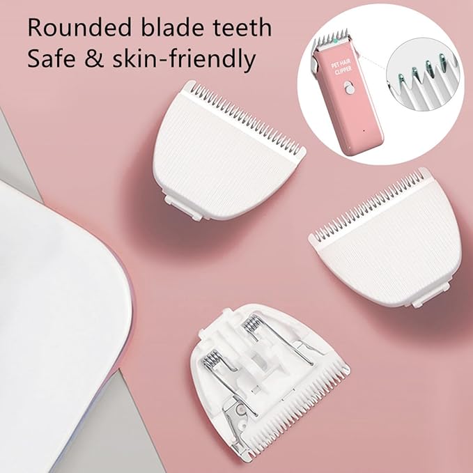 Detatchable Replacement Blades for Dog Clipper,Replacements Blades for Dogs and Cats Grooming Clippers,6 PCs Replacement Blades Only