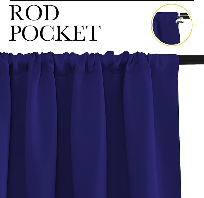 NICETOWN Curtains Blackout Draperies