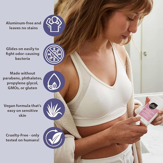 All Good Aluminum Free Deodorant Stick - Natural Deodorant w/Shea Butter & Aloe Vera, Bio-Active Formula, Vegan, Underarm Odor Protection for Men & Women (2-Pack, Cedarwood)
