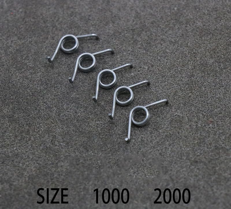 Pack of 2 Replacement Parts Fishing Reel Spring Reel Repair Parts 1000-5000 for Daiwa - size: S# For 1000-2000 2pcs
