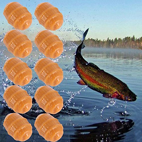 VGEBY Fishing Baits Soft Carp Fishing Floating Artificial Nut Baits Terminal Tackle Pellets (#1-10pcs) Bait Supplies