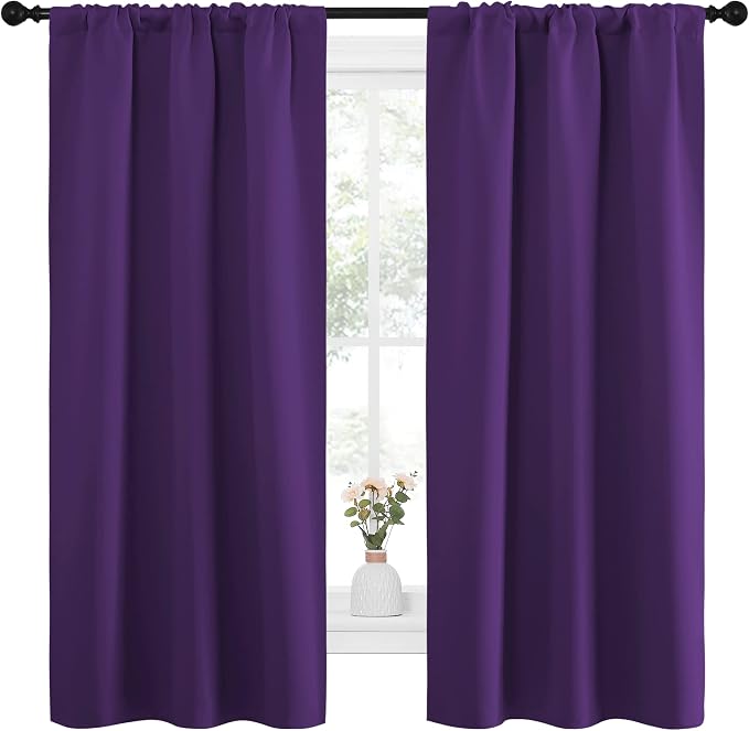 NICETOWN Bedroom Curtain Panels