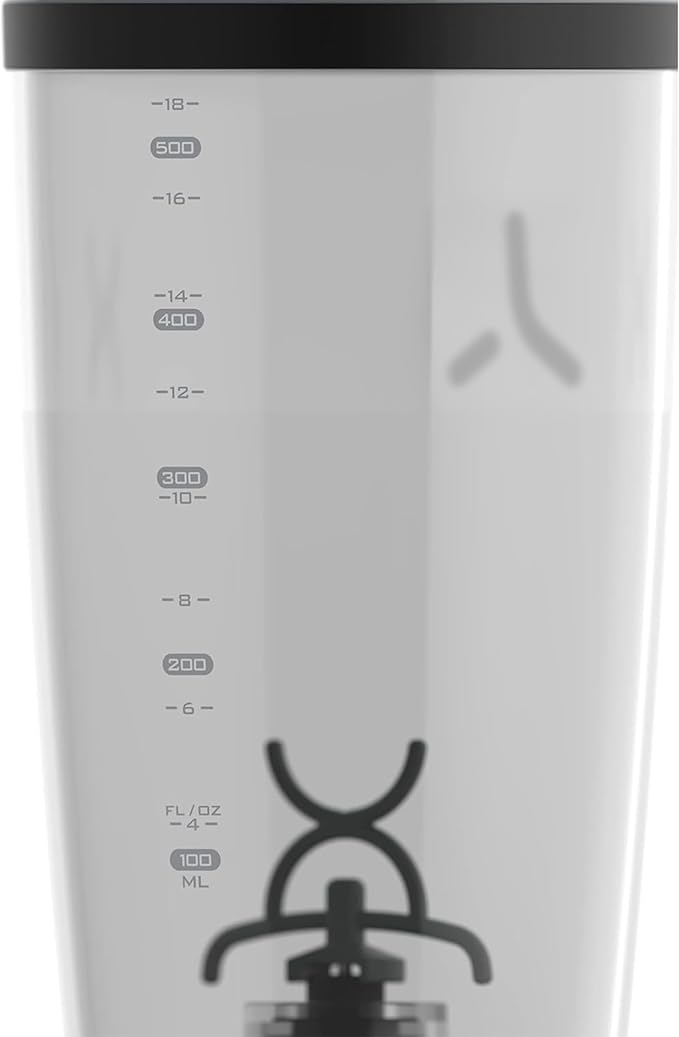 Promixx Pursuit Protein Shaker Bottle, Premium Sports Bottle for Protein Mixes and Supplement Shakes, Easy-Clean Durable Protein Shaker Cup, 950 ml, Midnight Blue