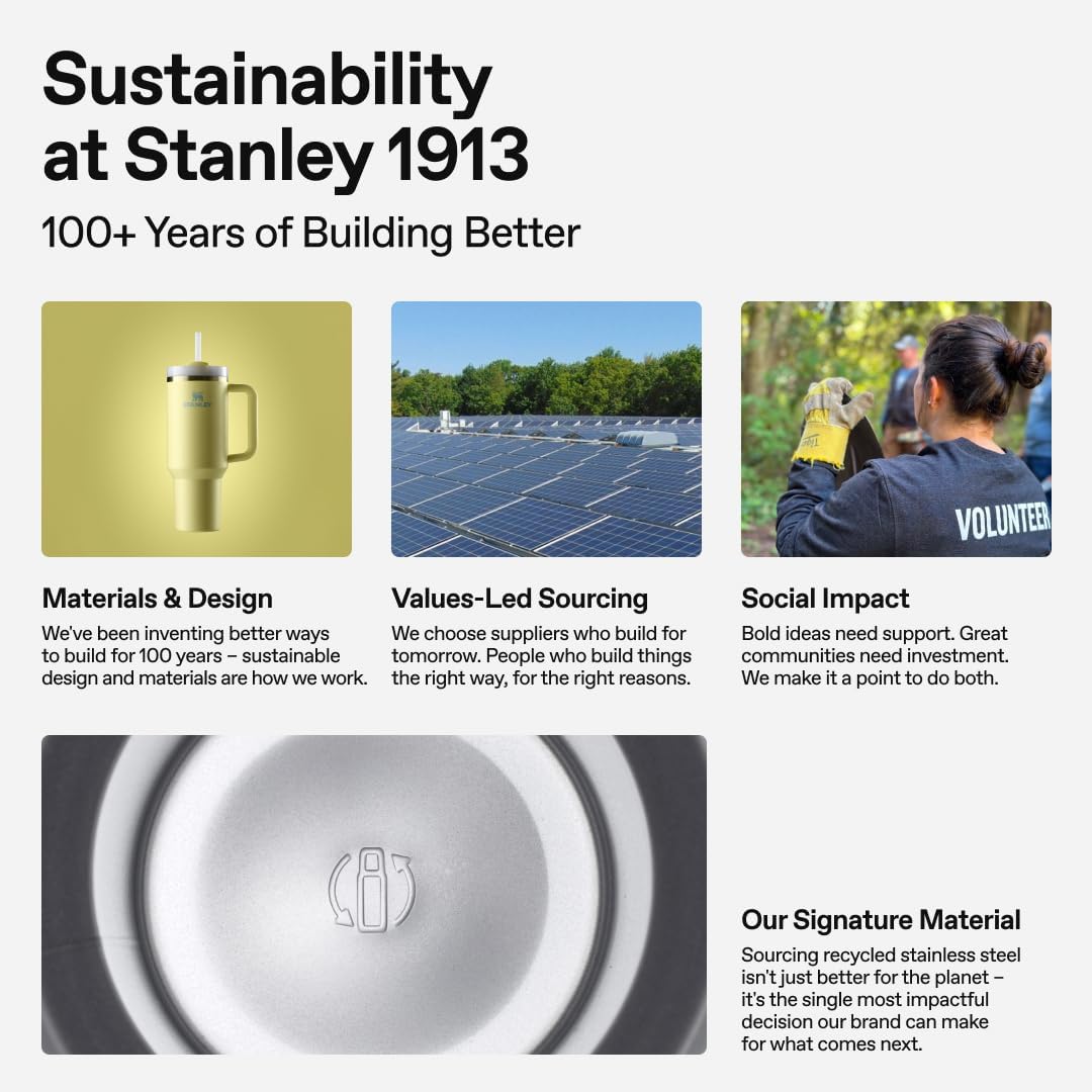 Stanley IceFlow Flip Straw 2.0 Water Bottle 24 OZ | Built-In Straw with Larger Opening | Lightweight & Leak-Resistant | Insulated Stainless Steel | BPA-Free | Navy
