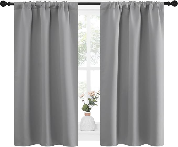 NICETOWN Short Room Darkening Curtains