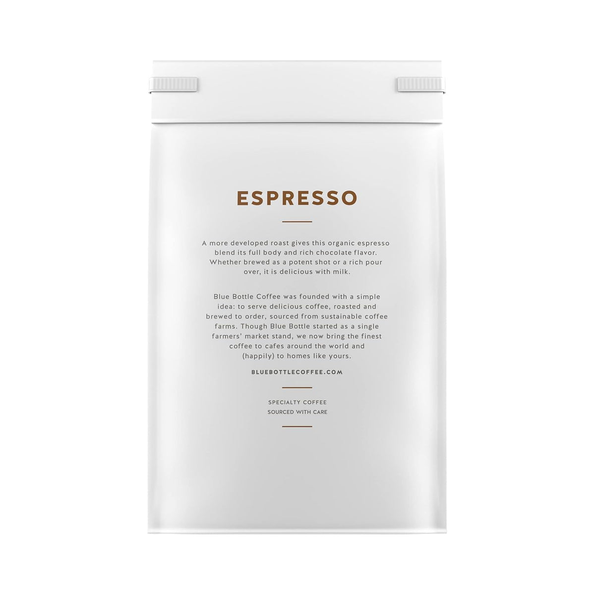 Blue Bottle Whole Bean Organic Coffee, Espresso, Dark Roast, 12 Ounce bag (Pack of 1)