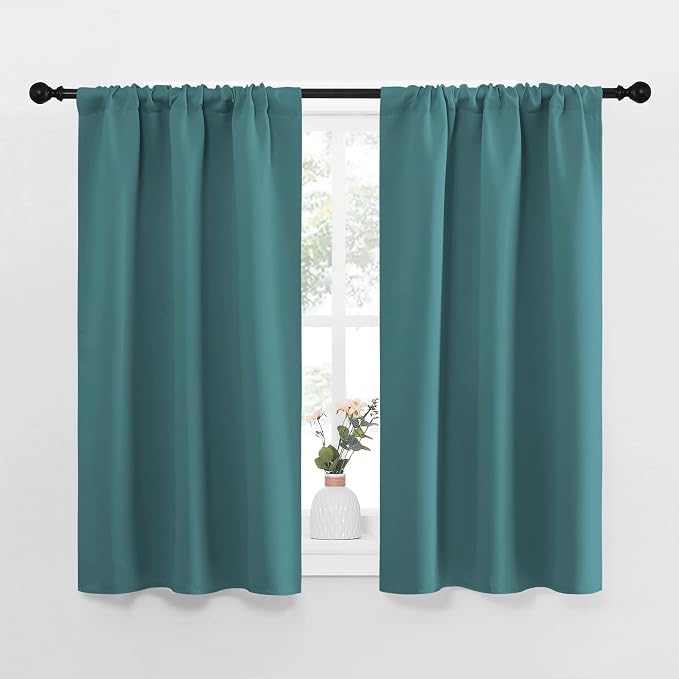 NICETOWN Kitchen Curtains, Privacy & Light Block Out Window Curtains & Drapes