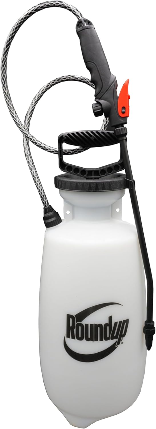 Roundup 190260 2-Gallon Lawn and Garden Sprayer for Controlling Insects and Weeds or Cleaning Decks and Siding