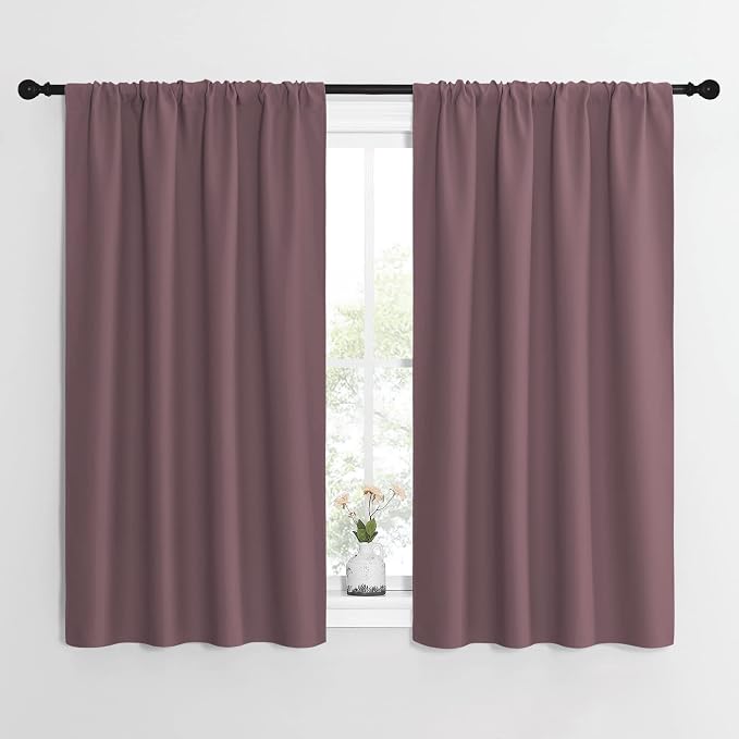 NICETOWN Kitchen Curtains, Short Blackout Curtains & Drapes, Home Decoration