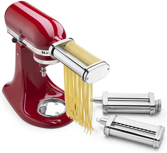 KitchenAid Stand Mixer Attachment, KSMPRA 3-Piece Pasta Roller & Cutter Set
