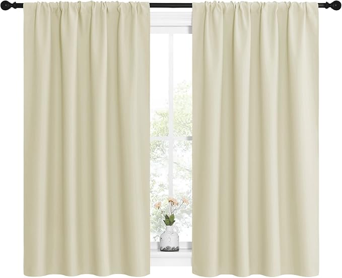 NICETOWN Kitchen Curtains, Short Blackout Curtains & Drapes, Home Decoration