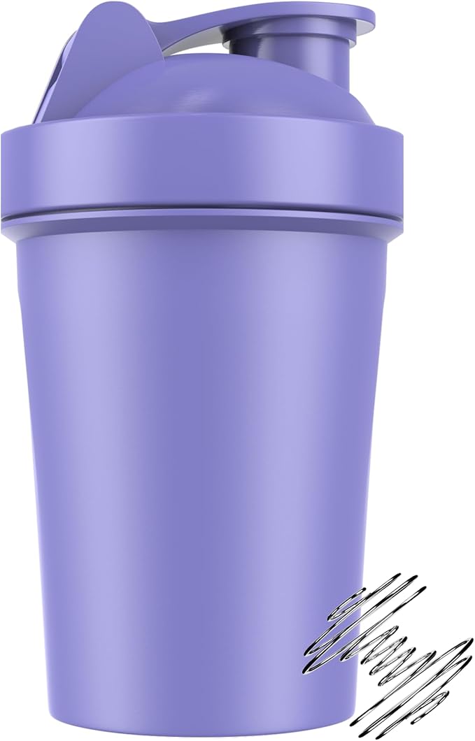 JEELA SPORTS 5 PACK Protein Shaker Bottles for Protein Mixes -20 OZ- Dishwasher Safe Shaker Cups for Protein Shakes - Shaker Cup for Blender Protein Shaker Bottle for Shakes Protein Shake Blender