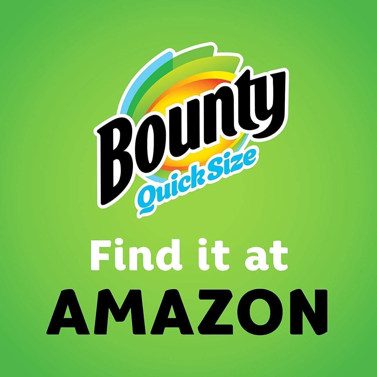 Bounty Quick Size Paper Towels, White, 8 Family Rolls = 20 Regular Rolls (Packaging May Vary)