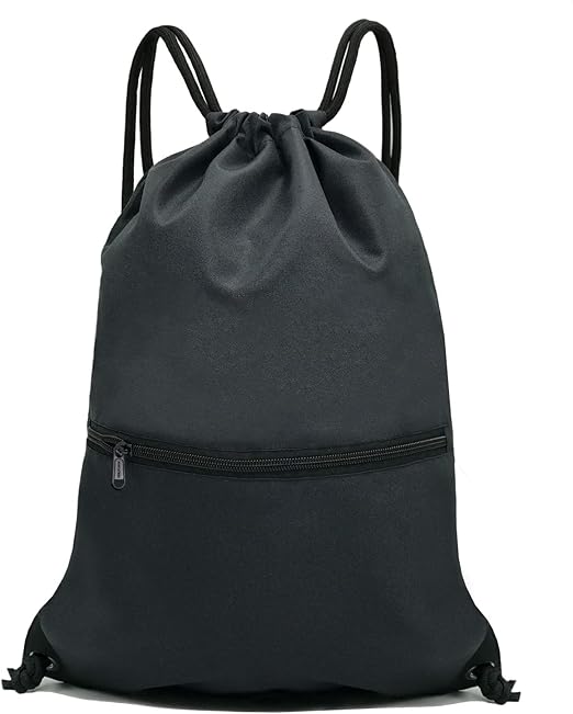 HOLYLUCK Drawstring Backpack Bag Sport Gym Sackpack
