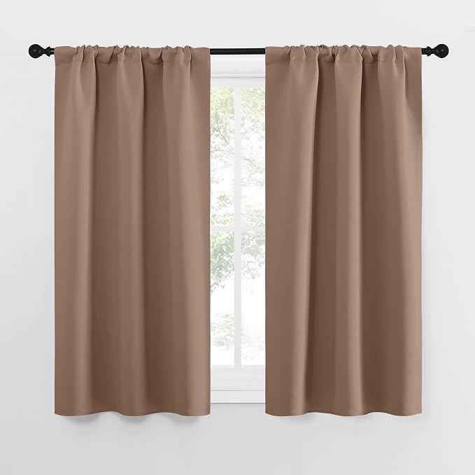 NICETOWN RV Blackout Curtains for Camper Windows, Window Treatment Thermal