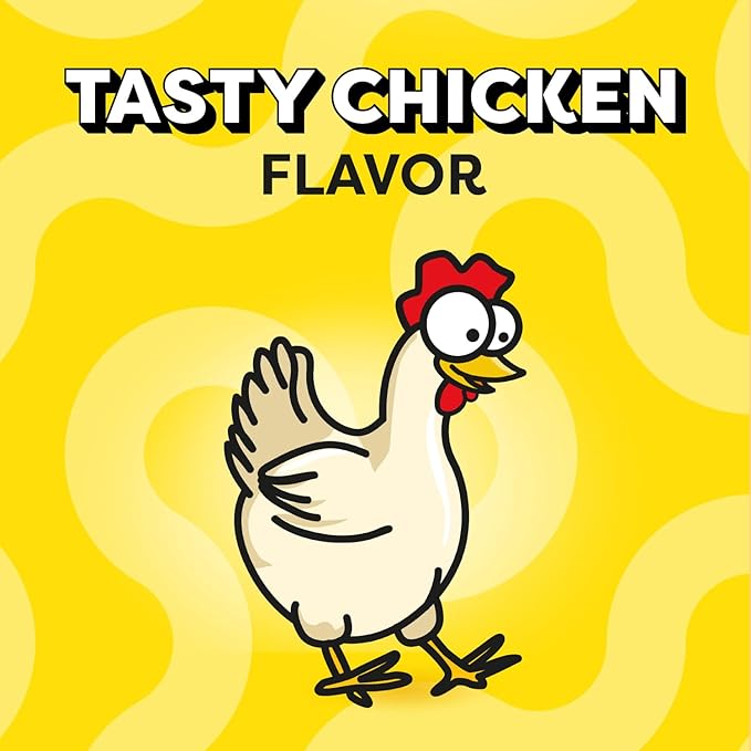 Temptations Classic Crunchy and Soft Cat Treats, Tasty Chicken Flavor, 6.3 oz. Pouch, (Pack of 10)