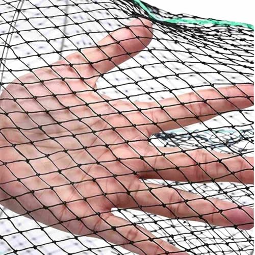 Collapsible Fishing Trap Net Cast Mesh Landing Bait Net | for Crab Shrimp Minnow Crawfish Catfish - size: Small 47cm