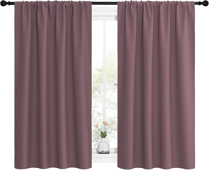 NICETOWN Kitchen Curtains, Short Blackout Curtains & Drapes, Home Decoration
