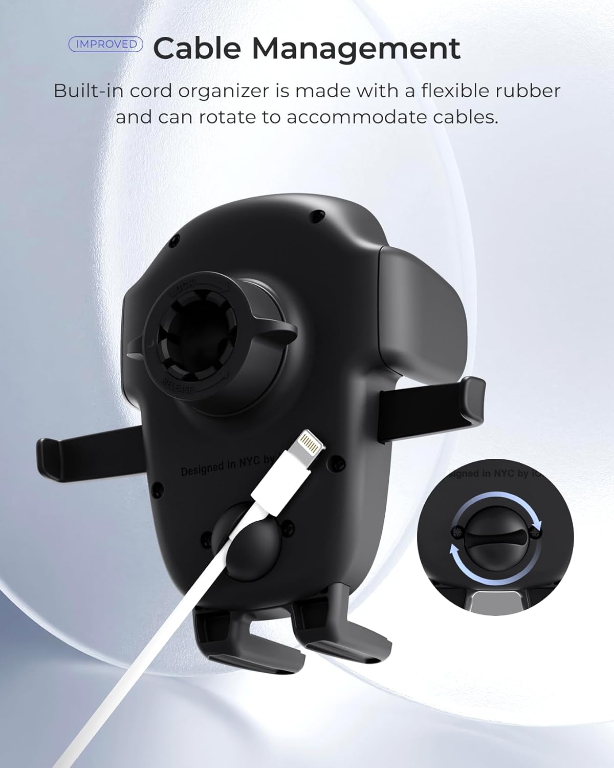 iOttie Easy One Touch Advanced Universal Car Mount Dashboard & Windshield Suction Cup Phone Holder for iPhone, Samsung, Google, All Smartphones