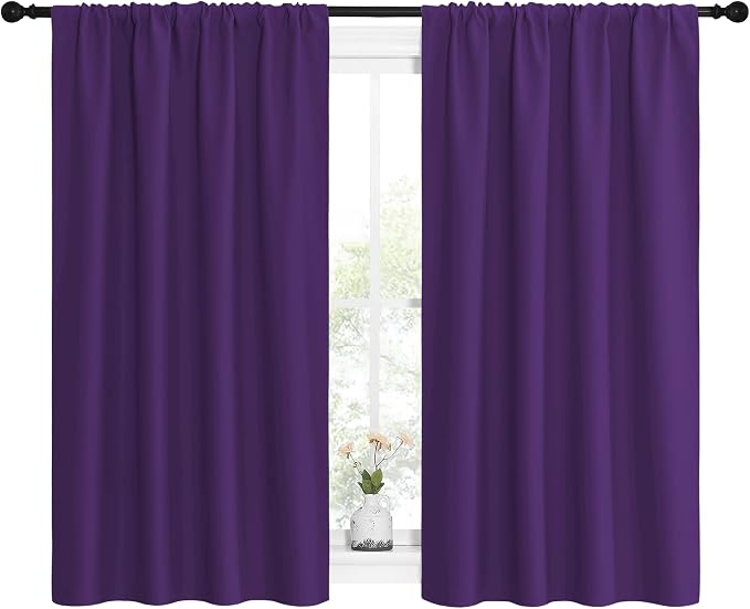 NICETOWN Kitchen Curtains, Short Blackout Curtains & Drapes, Home Decoration