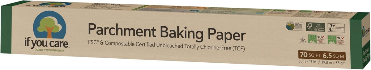 If You Care Parchment Baking Paper, 70 sq ft