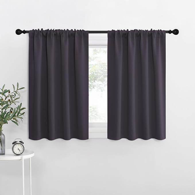 NICETOWN RV Blackout Curtains for Camper Windows, Short Blackout Curtains &