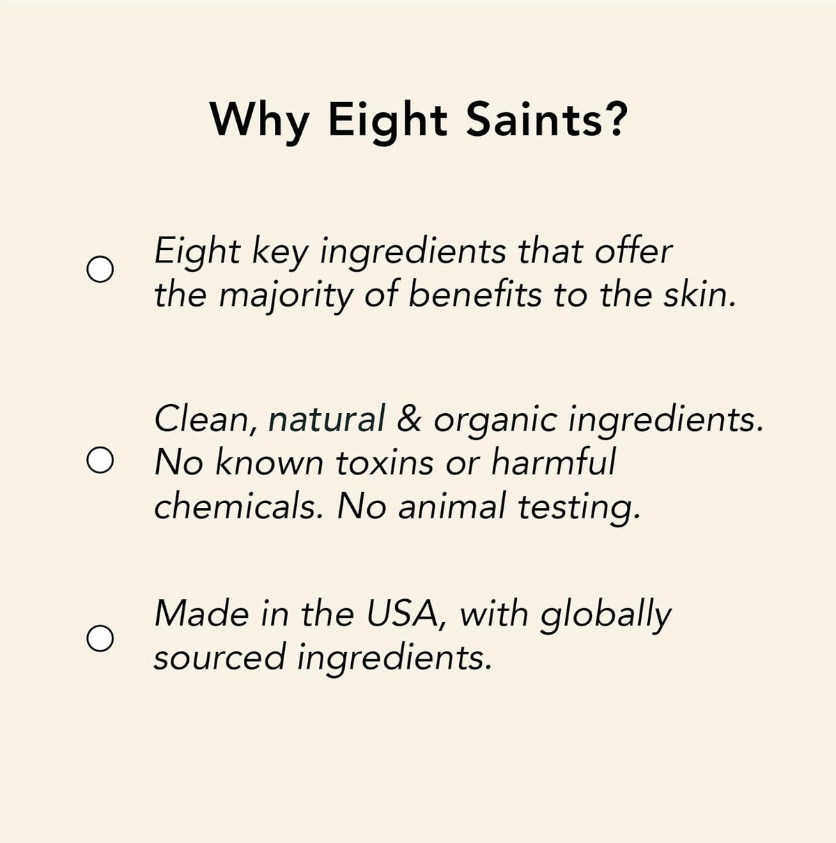 Eight Saints Firm Intentions Anti Aging Neck Cream, Natural & Organic, For Firming Skin and Reducing Wrinkles, 2 Ounces