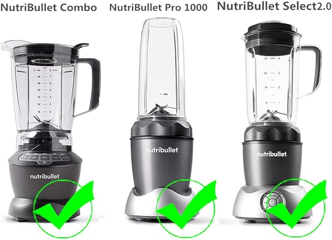 Replacement Parts cup with To-Go Lid ，Compatible with NutriBullet Blender Combo NutriBullet Pro 1000 and NutriBullet Select 2.0 (24oz travel cup)