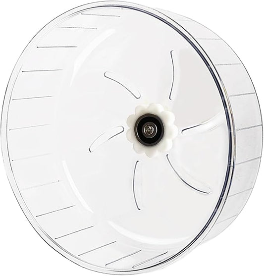 Super-Silent Hamster Exercise Wheel - Hamster Toys Cages Accessories 7.9 Inch Running Spinner Quite Runner for Small Animal Pet Gerbil Dwarf Syrian Hedgehog Rat Mouse Mice