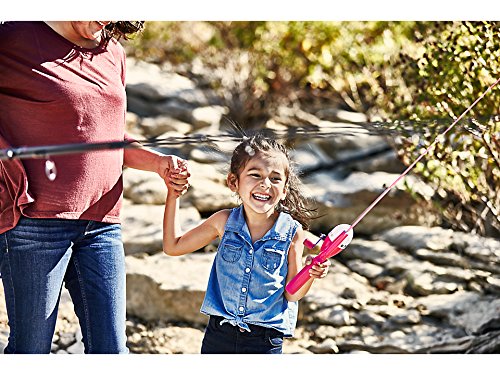 Shakespeare Youth Fishing Reel and Rod Combo - color: Mattel Barbie