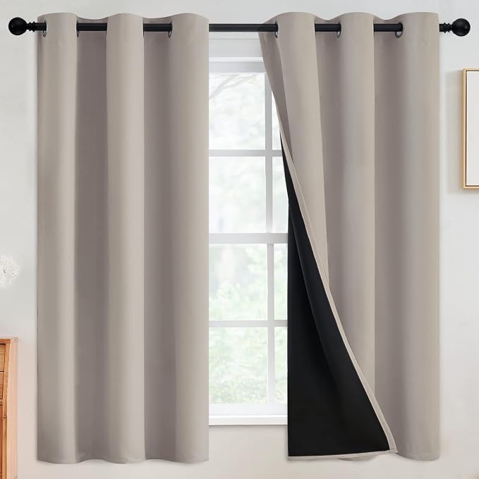 SimpleHome 100% Blackout Curtains