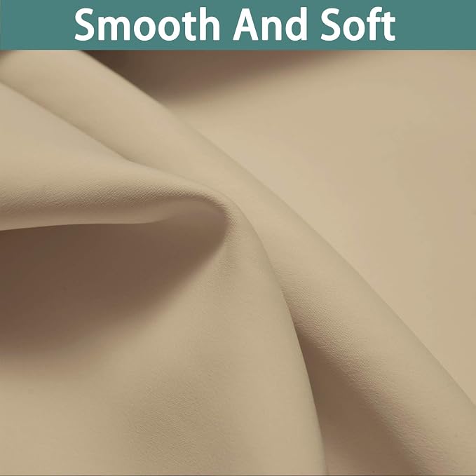 Yakamok 108 Inches Long Thermal Insulated 100% Blackout Curtains