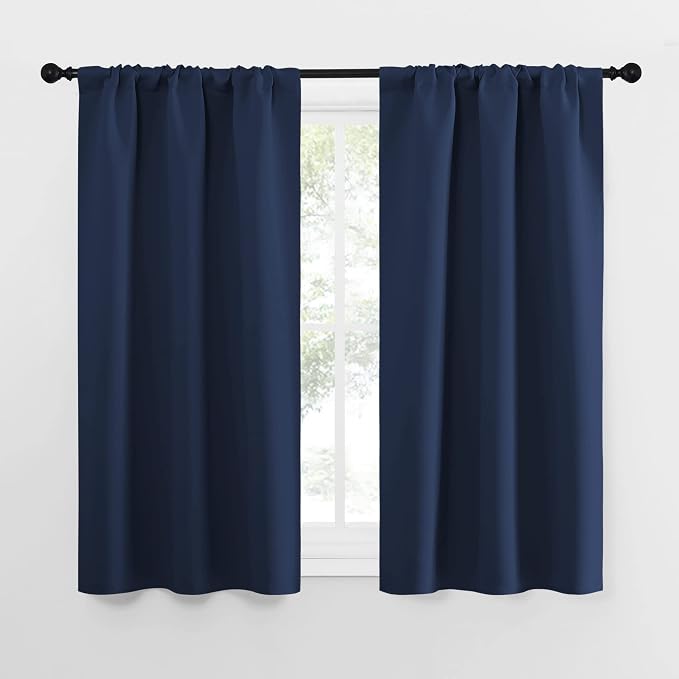NICETOWN Kitchen Curtains, Short Blackout Curtains & Drapes, Thermal Insulated