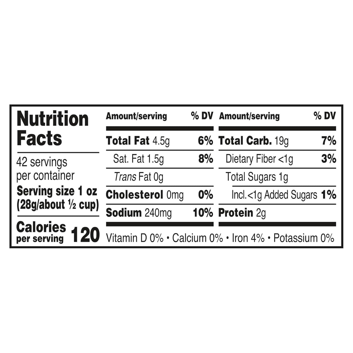 Utz Pub Mix, 42 Oz. Barrel, Savory Snack Mix with a Blend of Crunchy Flavors for a Tasty Party Snack, Resealable Container, Trans-Fat Free and Kosher Certified