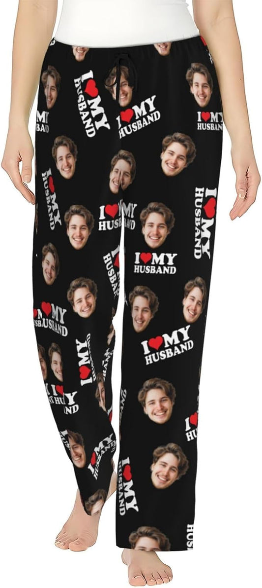 Personalized Pajama Pants For Men Women Custom Pajama Pants With Face Custom Face Pajamas Funny Customized Gifts