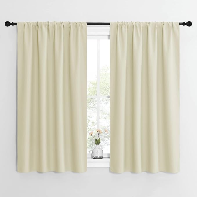 NICETOWN Kitchen Curtains, Short Blackout Curtains & Drapes, Home Decoration