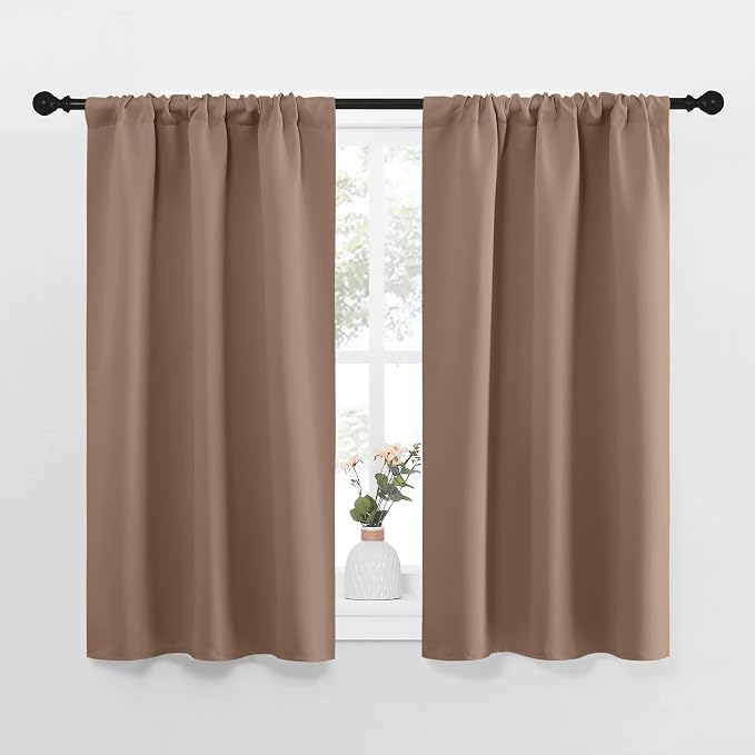 NICETOWN RV Blackout Curtains for Camper Windows, Window Treatment Thermal