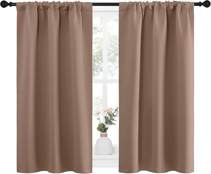 NICETOWN RV Blackout Curtains for Camper Windows, Window Treatment Thermal
