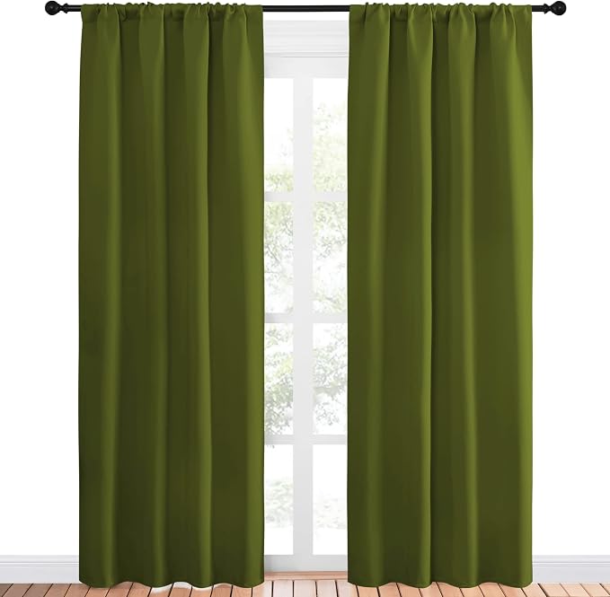 NICETOWN Christmas Decoration Blackout Curtain