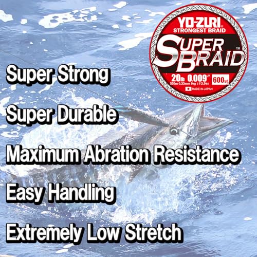 Duelsuperbraid-and-Braided-Fishing-line - color: Blue, size: 10 lb