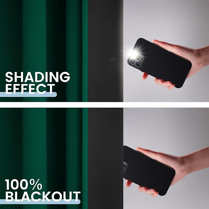 SimpleHome 100% Blackout Curtains