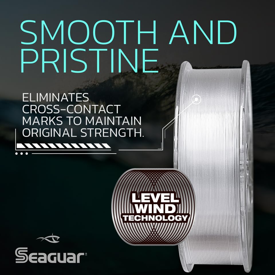 Seaguar Gold Label Fresh & Saltwater Fishing Leader Line, 100% Fluorocarbon - size: 10lb/50yds
