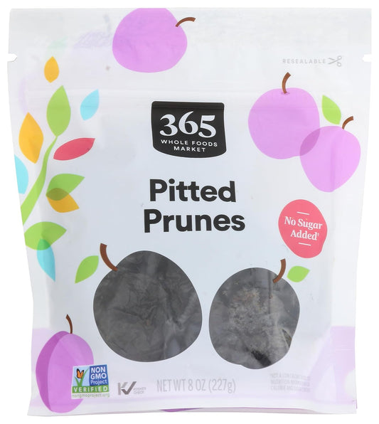 365 by Whole Foods Market, Pitted Prunes, 8 Ounce